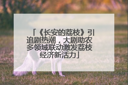 《长安的荔枝》引追剧热潮，大剧助农多领域联动激发荔枝经济新活力