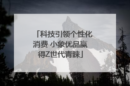 科技引领个性化消费 小象优品赢得Z世代青睐