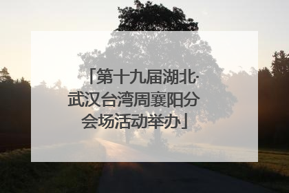 第十九届湖北·武汉台湾周襄阳分会场活动举办