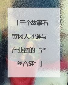 三个故事看黄冈人才链与产业链的“严丝合缝”