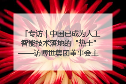专访｜中国已成为人工智能技术落地的“热土”——访博世集团董事会主席斯特凡·哈通