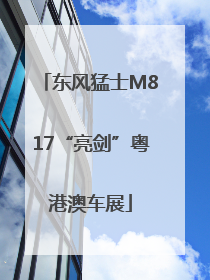 东风猛士M817“亮剑”粤港澳车展