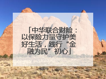 中华联合财险：以保险力量守护美好生活，践行“金融为民”初心