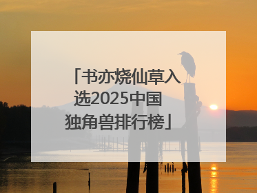 书亦烧仙草入选2025中国独角兽排行榜