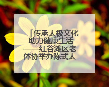 传承太极文化 助力健康生活——红谷滩区老体协举办陈式太极拳精要十八式培训班