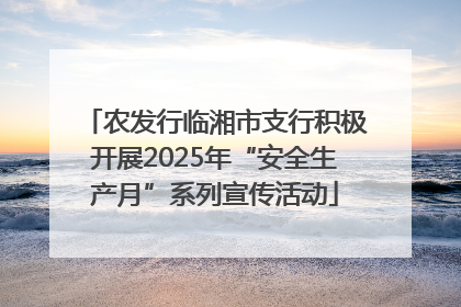 农发行临湘市支行积极开展2025年“安全生产月”系列宣传活动