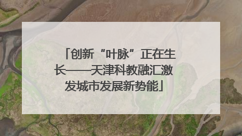 创新“叶脉”正在生长——天津科教融汇激发城市发展新势能