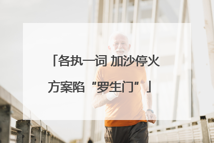 各执一词 加沙停火方案陷“罗生门”