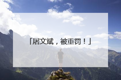 屠文斌，被重罚！
