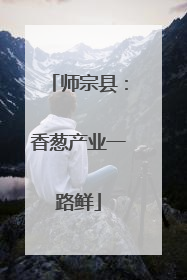 师宗县：香葱产业一路鲜