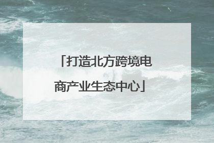 打造北方跨境电商产业生态中心