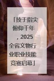 技于指尖 俯仰千年，2025全省文物行业职业技能竞赛启幕