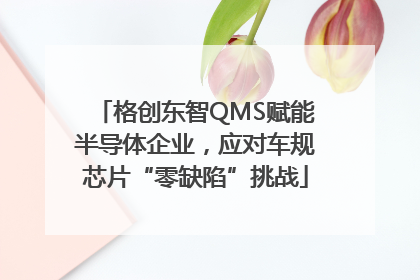 格创东智QMS赋能半导体企业，应对车规芯片“零缺陷”挑战