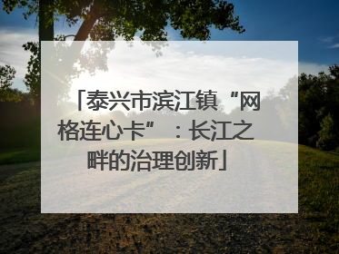 泰兴市滨江镇“网格连心卡”：长江之畔的治理创新