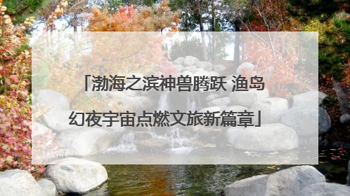 渤海之滨神兽腾跃 渔岛幻夜宇宙点燃文旅新篇章