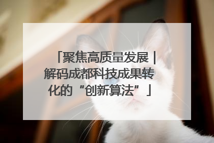 聚焦高质量发展｜解码成都科技成果转化的“创新算法”