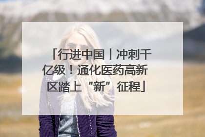 行进中国丨冲刺千亿级！通化医药高新区踏上“新”征程