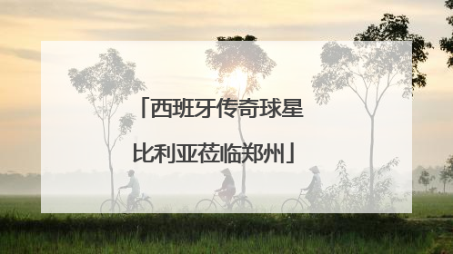 西班牙传奇球星 比利亚莅临郑州