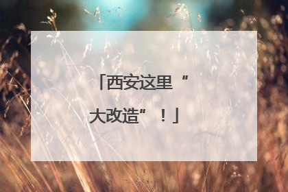 西安这里“大改造”！