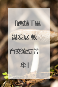 跨越千里谋发展 教育交流绽芳华