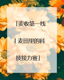麦收第一线丨麦田里的科技接力赛