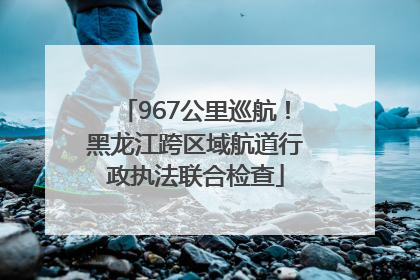 967公里巡航！黑龙江跨区域航道行政执法联合检查