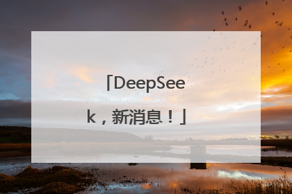DeepSeek，新消息！